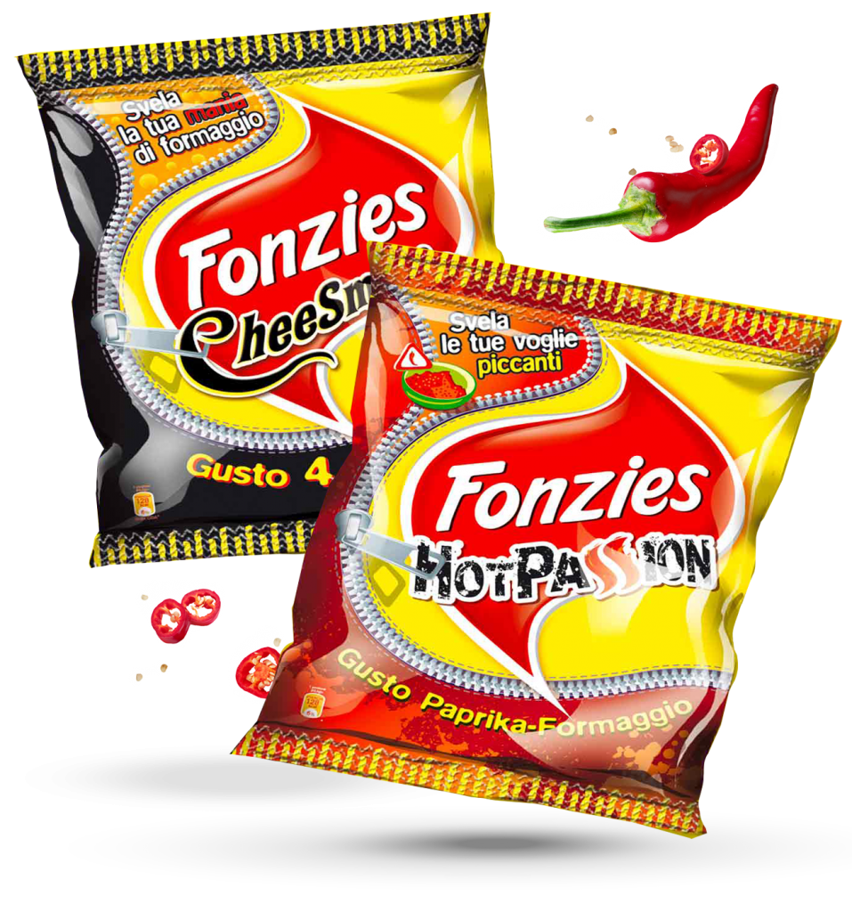 Visual Art group - fonzies, packaging