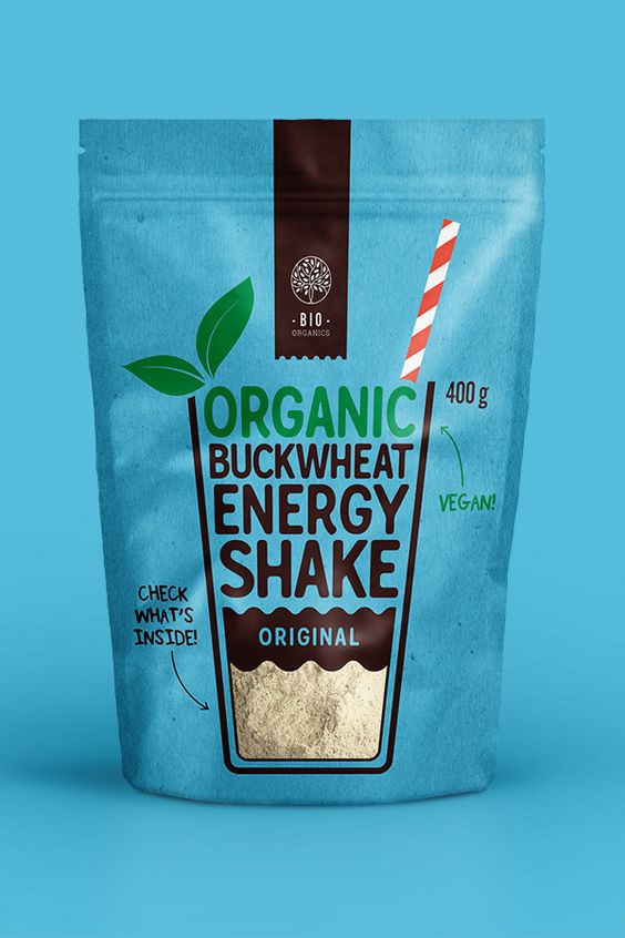 Visual Art Group - organic buckwheat packaging