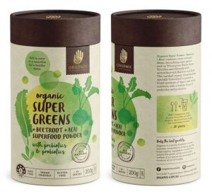 Visual Art Group - super green packaging