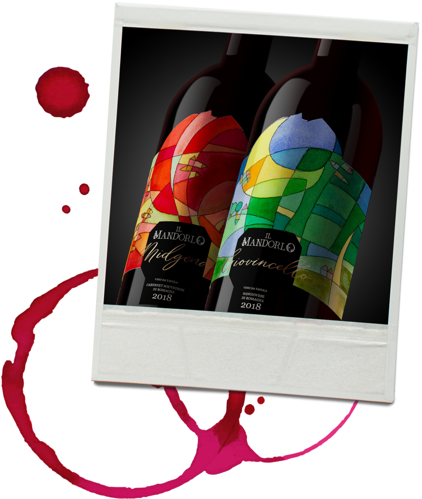 Visual Art group - packaging, IL MANDORLO – MIDGENO E GIOVINCELLO WINE